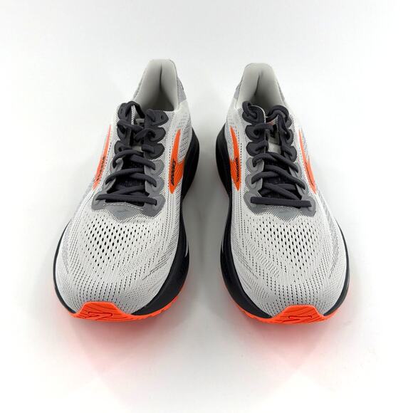 Brooks Men\'s Oyster Mushroom Orange Ebony Ghost 17 Running Shoe Size 12